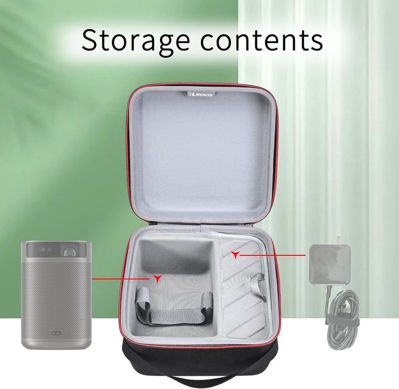 RLSOCO Carrying Case for Samsung The Freestyle 2nd Gen & XGIMI MoGo 2 Pro/MoGo 2 Portable Projector (Case Only) - Image 4